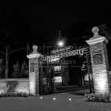 Capital University Memorial Gateway Black and White Square Capital University Memorial Gateway black and white