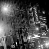 Columbus Palace Theater Black and White Square Columbus Palace Theater black and white