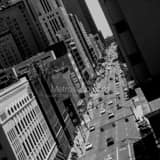 Downtown Columbus Front Street Cityscape Black and White Square Downtown Columbus Front Street Cityscape black and white
