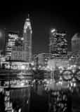 Downtown Columbus Ohio Skyline Black and White Vertical Downtown Columbus Ohio Skyline black and white