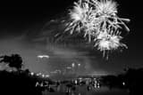 Fireworks Red White Boom Black and White Horizontal Fireworks Red White Boom black and white