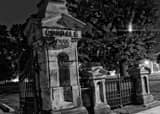 Goodale Park Entrance Gate Black and White Horizontal Goodale Park Entrance Gate black and white