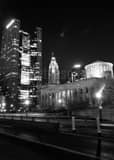 Huntington Building Statehouse Riffe Center Black and White Vertical Huntington Building Statehouse Riffe Center black and white