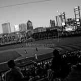 Huntington Park Arena District Black and White Square Huntington Park Arena District black and white