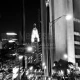 Leveque Tower From North High Street Black and White Square Leveque Tower From North High Street black and white