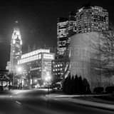Leveque Tower Ohio Supreme Court Civic Center Drive Black and White Square Leveque Tower Ohio Supreme Court Civic Center Drive black and white