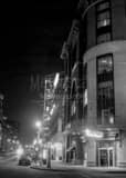 Nationwide Boulevard Arena District Black and White Vertical Nationwide Boulevard Arena District black and white