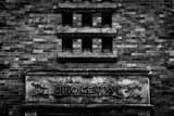 Ohio Central Station West Broad Street Black and White Horizontal Ohio Central Station West Broad Street black and white