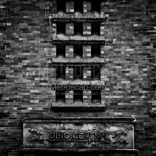 Columbus Black and White Photos of The Ohio Central Station off West Broad Street The Ohio Central Station off West Broad Street -- Columbus Black and White Photos