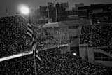 Ohio Stadium From C Deck Black and White Horizontal Ohio Stadium From C Deck black and white