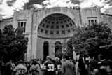 Ohio Stadium On Gameday Black and White Horizontal Ohio Stadium On Gameday black and white