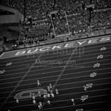 Ohio State Buckeyes Home Opener Black and White Square Ohio State Buckeyes Home Opener black and white
