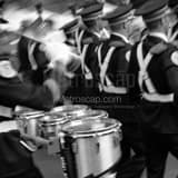 Ohio State Marching Band The Best Damn Band In The Land Black and White Square Ohio State Marching Band The Best Damn Band In The Land black and white