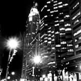 One Columbus Building Broad High Black and White Square One Columbus Building Broad High black and white