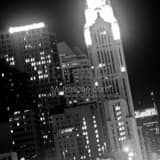Tight Crop Columbus Skyline Black and White Square Tight Crop Columbus Skyline black and white