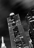 Comerica Building Black and White Vertical Comerica Building black and white