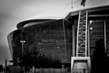 Cowboys Stadium Black and White Horizontal Cowboys Stadium black and white