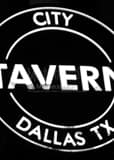 Dallas Texas Tavern Black and White Vertical Dallas Texas Tavern black and white