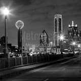 The Dallas Skyline black and white Pictures Square The Dallas Skyline black and white Pictures