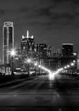 The Dallas Skyline black and white Pictures Vertical The Dallas Skyline black and white Pictures