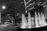 Hunt Building Fountain Black and White Horizontal Hunt Building Fountain black and white
