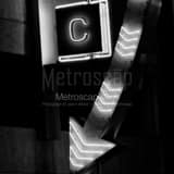 Mosaic Parking Sign Black and White Square Mosaic Parking Sign black and white
