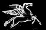 Pegasus Sign Black and White Horizontal Pegasus Sign black and white