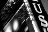 Plush Night Club Sign Black and White Horizontal Plush Night Club Sign black and white