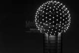 Reunion Tower Black and White Horizontal Reunion Tower black and white