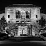 Dayton Art Institute Black and White Square Dayton Art Institute black and white