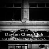 Dayton Chess Club Black and White Square Dayton Chess Club black and white