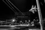 Fighter Jet Street Lamp Downtown Dayton Black and White Horizontal Fighter Jet Street Lamp Downtown Dayton black and white