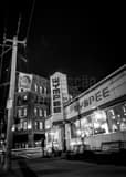 Wympee Burger Downtown Dayton Black and White Vertical Wympee Burger Downtown Dayton black and white