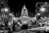 Iowa Capitol Building Black and White Horizontal Iowa Capitol Building black and white