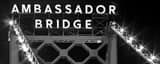 The Ambassador Bridge black and white Pictures Panoramic The Ambassador Bridge black and white Pictures