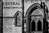 Central United Methodist Church Foxtown Black and White Horizontal Central United Methodist Church Foxtown black and white