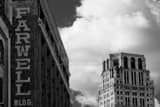 Farwell Building Broderick Tower Black and White Horizontal Farwell Building Broderick Tower black and white
