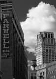 Farwell Building Broderick Tower Black and White Vertical Farwell Building Broderick Tower black and white