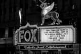 Fox Theater Black and White Horizontal Fox Theater black and white