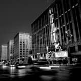 Fox Theater On Woodward Black and White Square Fox Theater On Woodward black and white