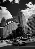 Jfk Square Campus Martius Black and White Vertical Jfk Square Campus Martius black and white
