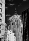 Penobscot Building Downtown Detroit Black and White Vertical Penobscot Building Downtown Detroit black and white