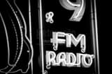 92.9 Fm Radio Sign Black and White Horizontal 92.9 Fm Radio Sign black and white