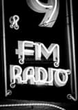 92.9 Fm Radio Sign Black and White Vertical 92.9 Fm Radio Sign black and white