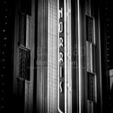 Chuck Norris Conference Center Sign Black and White Square Chuck Norris Conference Center Sign black and white