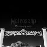 Fort Worth Stockyards Entrance Rodeo Plaza Black and White Square Fort Worth Stockyards Entrance Rodeo Plaza black and white
