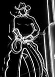 Ranch Hand Neon Sign Black and White Vertical Ranch Hand Neon Sign black and white