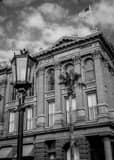 Strand Street And Avenue B Black and White Vertical Strand Street And Avenue B black and white