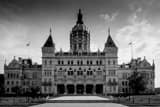 Connecticut State Capitol Building Black and White Horizontal Connecticut State Capitol Building black and white