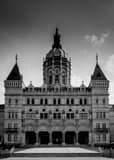 Connecticut State Capitol Building Black and White Vertical Connecticut State Capitol Building black and white